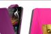 Kožený Kryt pre Sony Xperia M + Fólia obrázok 1
