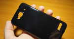 Cierne gelove puzdro na Orange Hiro / Alcatel One Touch Idol 6012 – fotka 2